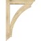Ekena Millwork Thorton Traditional Rough Sawn Bracket w/ Offset Brace, Douglas Fir, 6"W x 30"D x 42"H BKT0604X30X42THR01RDF - alternate 4
